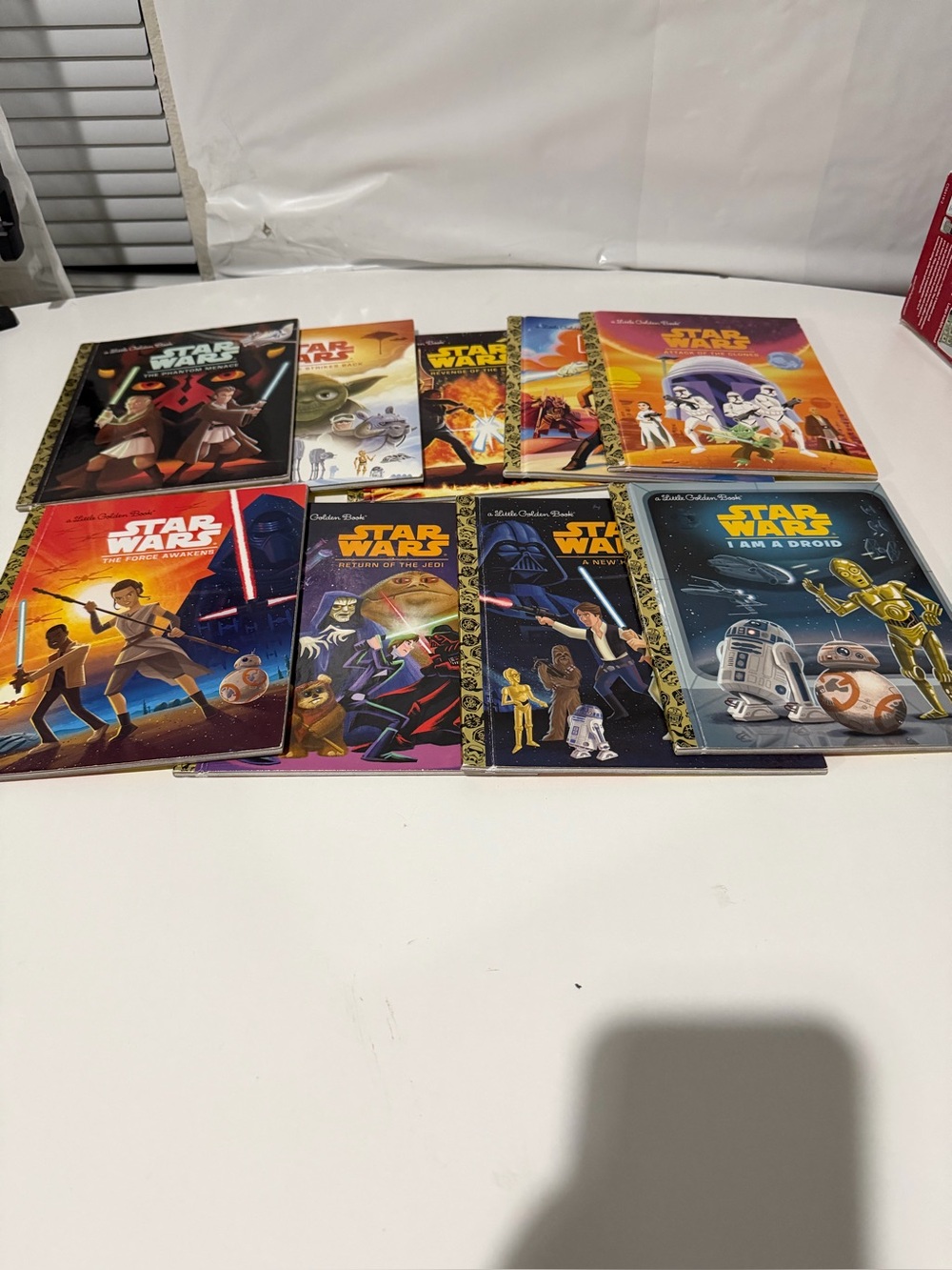 Star Wars Little Golden Books Collection - Assorted Color Covers
